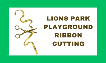 Lions Park Playground Ribbon Cutting